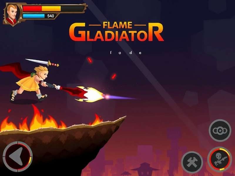 Flame Gladiator Gameplay Screenshot